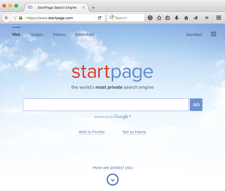 startpage-homepage